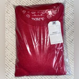 Royce Melange Red Sweatshirt